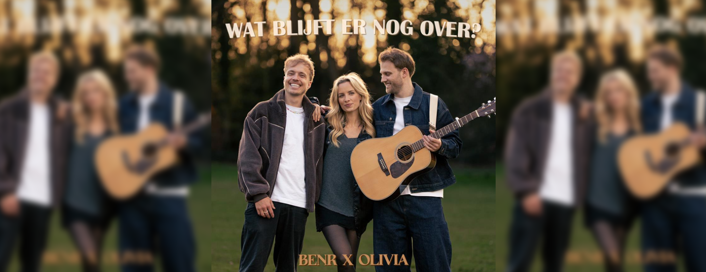 In 'Wat Blijft Er Nog Over?' zet OLIVIA naast BENR de muziekwereld op scherp met de krachtigste track uit haar carri&egrave;re