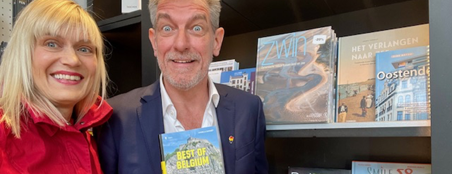 Waarom Belgi&euml; een topbestemming is: Rob Vanoudenhoven en Angela Dansby in gesprek tijdens live podcastopname