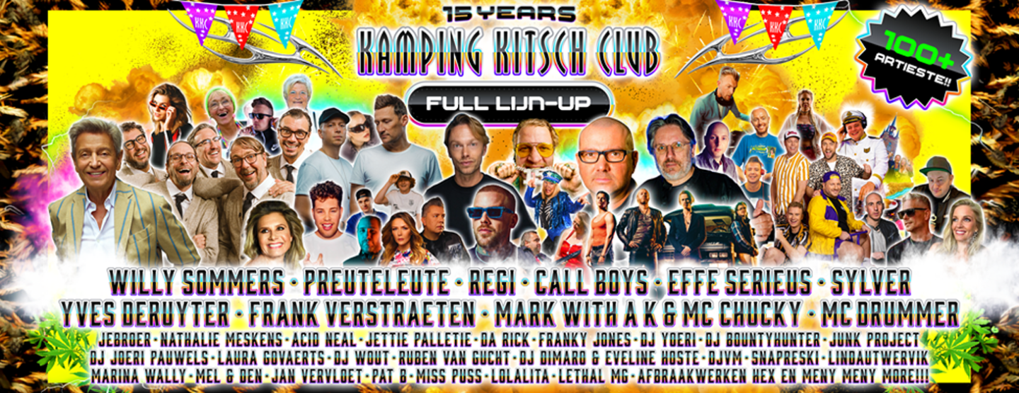 Kamping Kitsch Club lanceert Mega Birthday Tombola