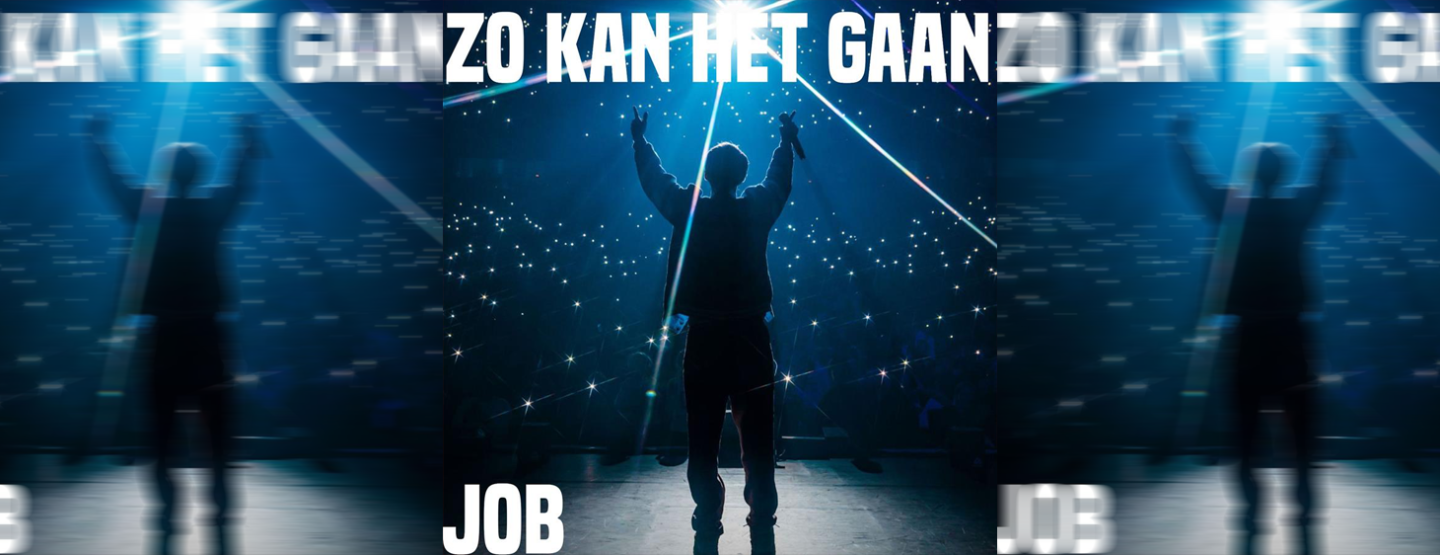 YouTuber en popartiest JOB bezingt onwerkelijke reis naar het podium op nieuwe single &lsquo;Zo Kan Het Gaan&rsquo;