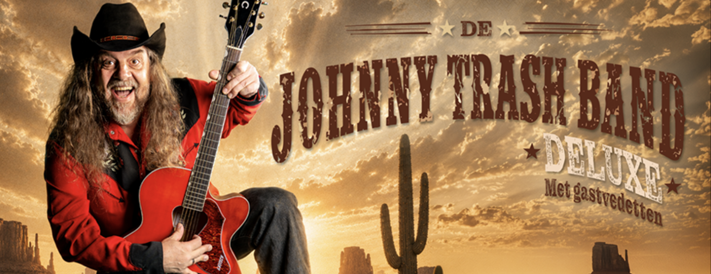 Johnny Trash viert 17 jaar op het podium met &lsquo;De Johnny Trash Band Deluxe&rsquo;