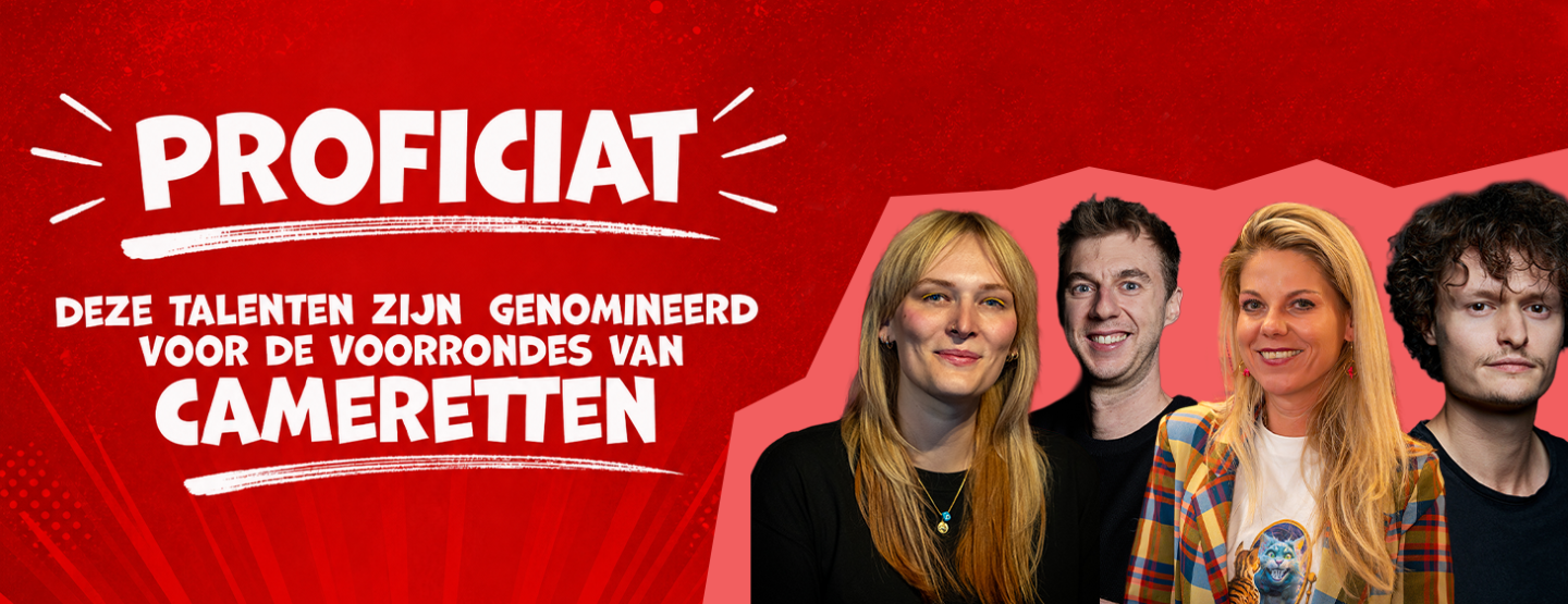 Belgisch comedytalent geselecteerd voor Nederlands comedyfestival Cameretten Belgisch comedytalent geselecteerd voor Nederlands comedyfestival Cameretten