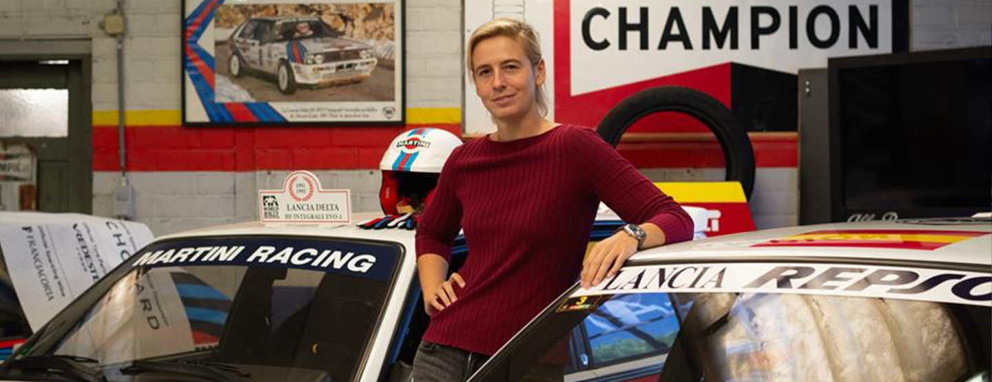 Internationale topcoureur Sarah Bovy wordt ambassadrice van InterClassics Brussels Internationale topcoureur Sarah Bovy wordt ambassadrice van InterClassics Brussels