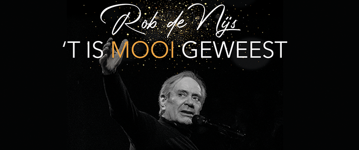 Ook Paul Michiels, Belle Perez en Gene Thomas zijn op 21 november te gast op het laatste concert van Rob de Nijs in het Sportpaleis