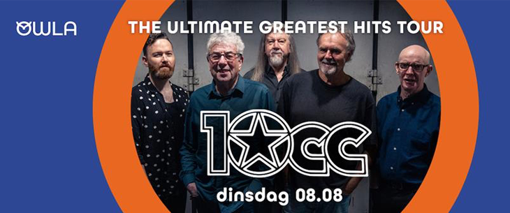Legendarische Britse rockband 10cc brengt ‘The Ultimate Greatest Hits’ op 8 augustus 2023 in Owla Brugge