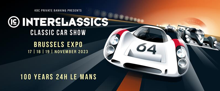 InterClassics brengt o.a. Lamborghini en Maserati naar Brussels Expo dankzij unieke samenwerking met D’Ieteren Luxury Performance