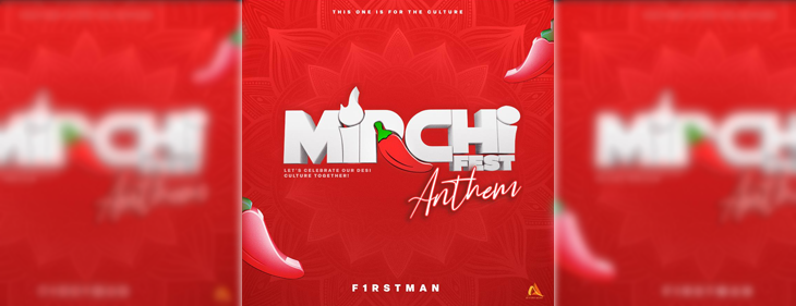 F1rstman verzorgt met ‘Mirchi Anthem’ de leader van het allereerste Europese Desi/Hindi-festival