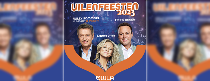 Willy Sommers, Laura Lynn en Frans Bauer verzorgen de ambiance op de Uilenfeesten 2023 in Brugge
