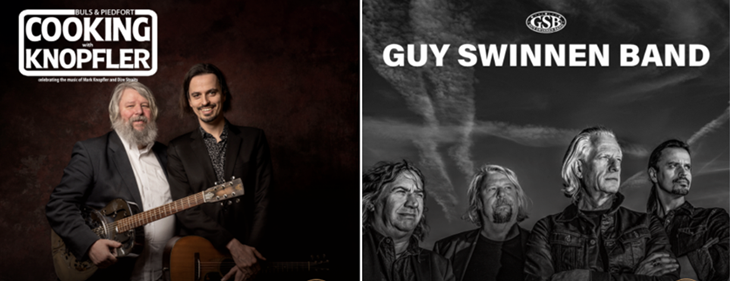 Heerlijk rockweekend in Owla Brugge met Cooking with Knopfler en Guy Swinnen Band