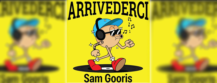 Sam Gooris pakt uit met nieuwe solosingle ‘Arrivederci’ “Dat mijn zoon Kenji de hoes ontwierp, vind ik geweldig!”