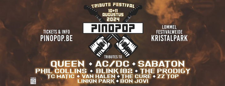 Tributefestival Pinopop gaat voor 10.000 bezoekers