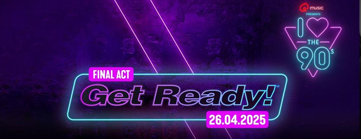 Get Ready! neemt afscheid met unieke fan experience op I love the 90s - The party