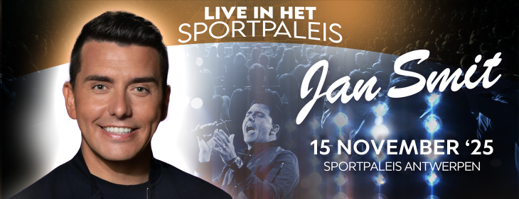 Christoff op 15 november van de partij op Sportpaleisconcert van Jan Smit
