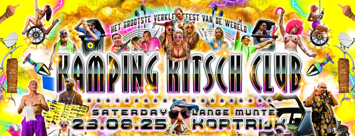 Cleymans zingt Spring op Kamping Kitsch Club!!