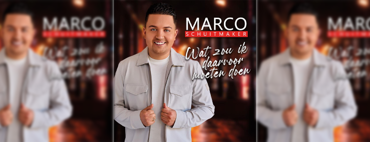Marco Schuitmaker kondigt album ‘Het Is Me Gelukt’ aan met nieuwe single ‘Wat Zou Ik Daarvoor Moeten Doen’