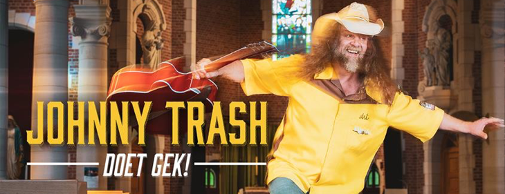 Johnny Trash doet gek!