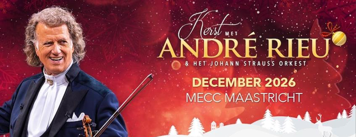 Andr&eacute; Rieu kondigt extra kerstconcerten MECC Maastricht 2026 aan