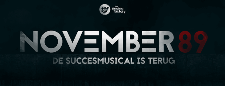 Gelauwerde musicalsterren Deborah De Ridder en Jan Schepens naast uitgebreide jongerencast in nieuwe bewerking 'November 89'