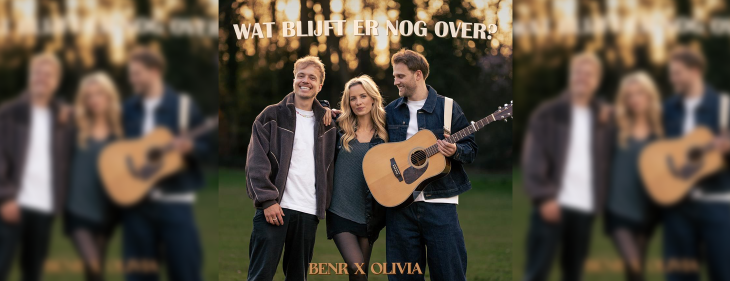 In 'Wat Blijft Er Nog Over?' zet OLIVIA naast BENR de muziekwereld op scherp met de krachtigste track uit haar carrière In 'Wat Blijft Er Nog Over?' zet OLIVIA naast BENR de muziekwereld op scherp met de krachtigste track uit haar carrière