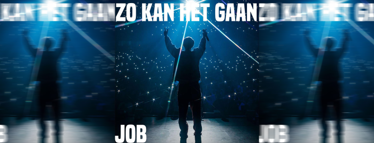 YouTuber en popartiest JOB bezingt onwerkelijke reis naar het podium op nieuwe single &lsquo;Zo Kan Het Gaan&rsquo;