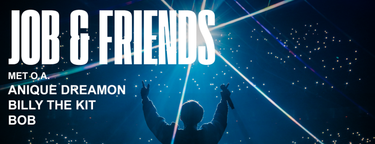Internetsensatie JOB dropt eerste 'Friends' voor show in Lotto Arena Internetsensatie JOB dropt eerste 'Friends' voor show in Lotto Arena