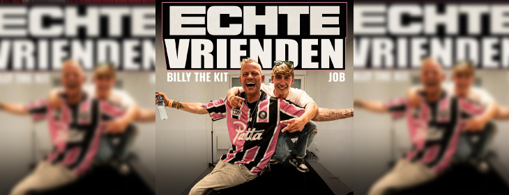 JOB & Billy The Kit vieren vriendschap met nieuwe single 'Echte Vrienden'