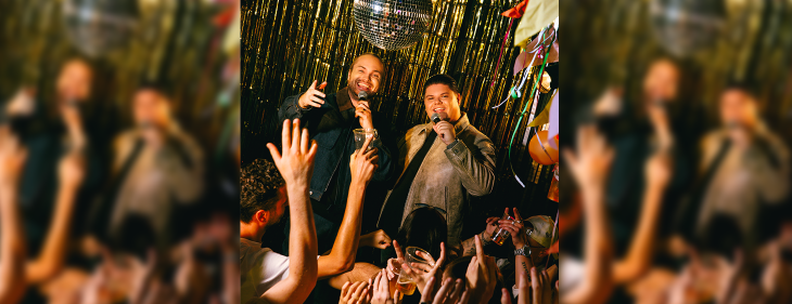 Na 'Cheerio' duikt Justen de Wildt met Donnie de 'Partytent' in! Na 'Cheerio' duikt Justen de Wildt met Donnie de 'Partytent' in!